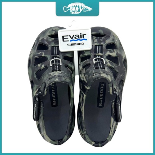 Shimano Evair Marine Fishing Shoe Khaki Camo Anti Slip Ergonomic Ultra Light