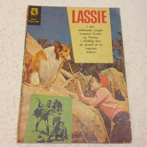 Lassie Vintage Comic 1963 No 14 Danish Version Comic Original Complete Denmark - Picture 1 of 3