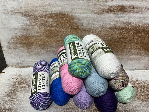 lot of 10 Queensland Coastal Cotton - 100% cotton worsted weight YARN - LOT CCJ - Picture 2 of 4