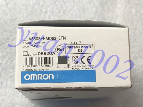 1PCS NEW Omron V680S-HMD63-ETN card reader Fast FedEx or DHL