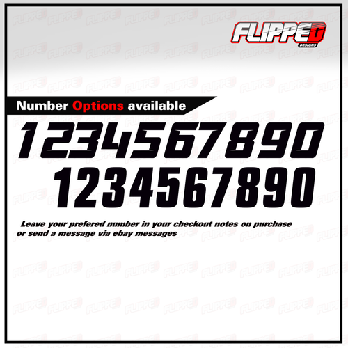 Yamaha YZF250 450 2014 - 2017 Graphics Kit Original Decals Stickers Wrap MX Whit - Picture 2 of 2