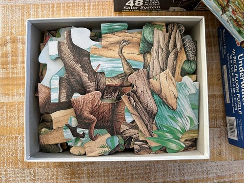 3 puzzle da pavimento Melissa & Doug® per bambini 48 pezzi 3 piedi x 2 piedi completi, molto buoni - Foto 3 di 5