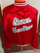Vintage Donna Shores Furniture Womens Medium Jacket 1980's Chalk Line USA Rare