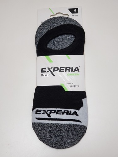 Thorlos Experia No Show Liner Loafer Socks 1 Pair Pink Teal Blue Black Purple - Picture 6 of 7