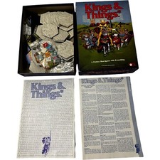 Kings & Things Fantasy Board Game Complete 1986 West End