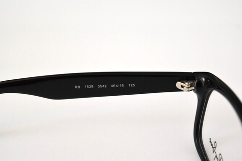 Ray-Ban kleine Junior Brille schwarz Rx RB1528 3542 optisch 46-16-125 - Bild 3 von 10