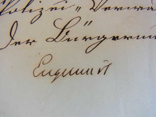 Brief MÜHLHAUSEN (Thüringen) 1862, Signatur Bürgermeister ENGELHARDT, Wanderpass - 第 4/6 張圖片