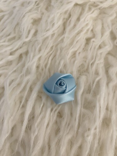 NEW DIY mini Satin Rosette Flower Embellishment baby Headband Handmade Craft - Picture 13 of 34