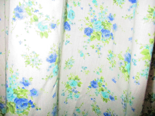 Amish Mennonite Cape Dress White Floral 40"Bust x 34" Waist Modest Handmade - Picture 6 of 6