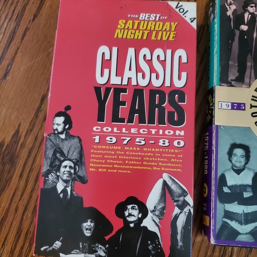 Lot The Best Of Saturday Night Live Classic Years 1975-80 vol. 3 4 and 1978 VHS - Picture 2 of 11