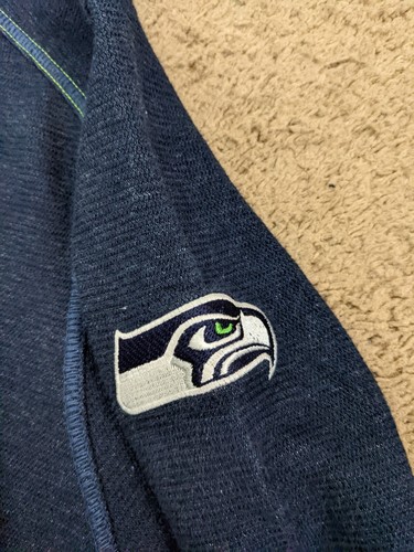 Tommy Bahama Metal Snap Pullover Sweatshirt Seattle Seahawks NFL Wilson Men M - Picture 9 of 9