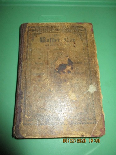 1891 Kneipp's My Water Cure / Kneipp Meine Wasserkuz