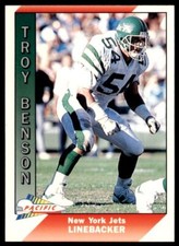 1991 Pacific. Troy Benson . New York Jets #380