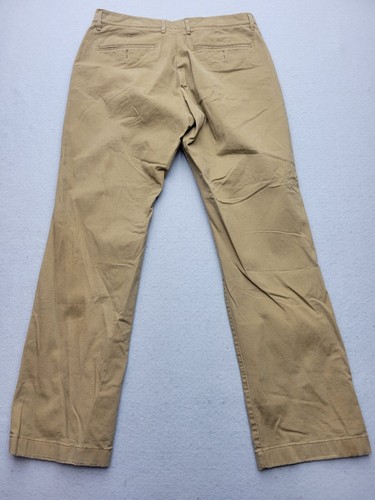 Goodfellow & Co Men Pants 34x32 Tan Chino Cotton Blend Straight Indonesia - Picture 12 of 15