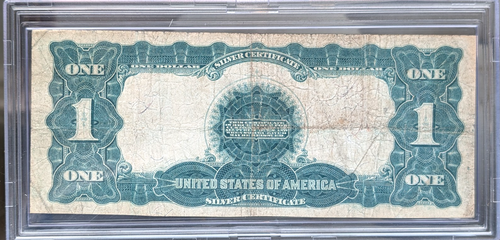 Series of 1899 United States One Dollar Black Eagle Large Silver Certificate - Picture 4 of 9