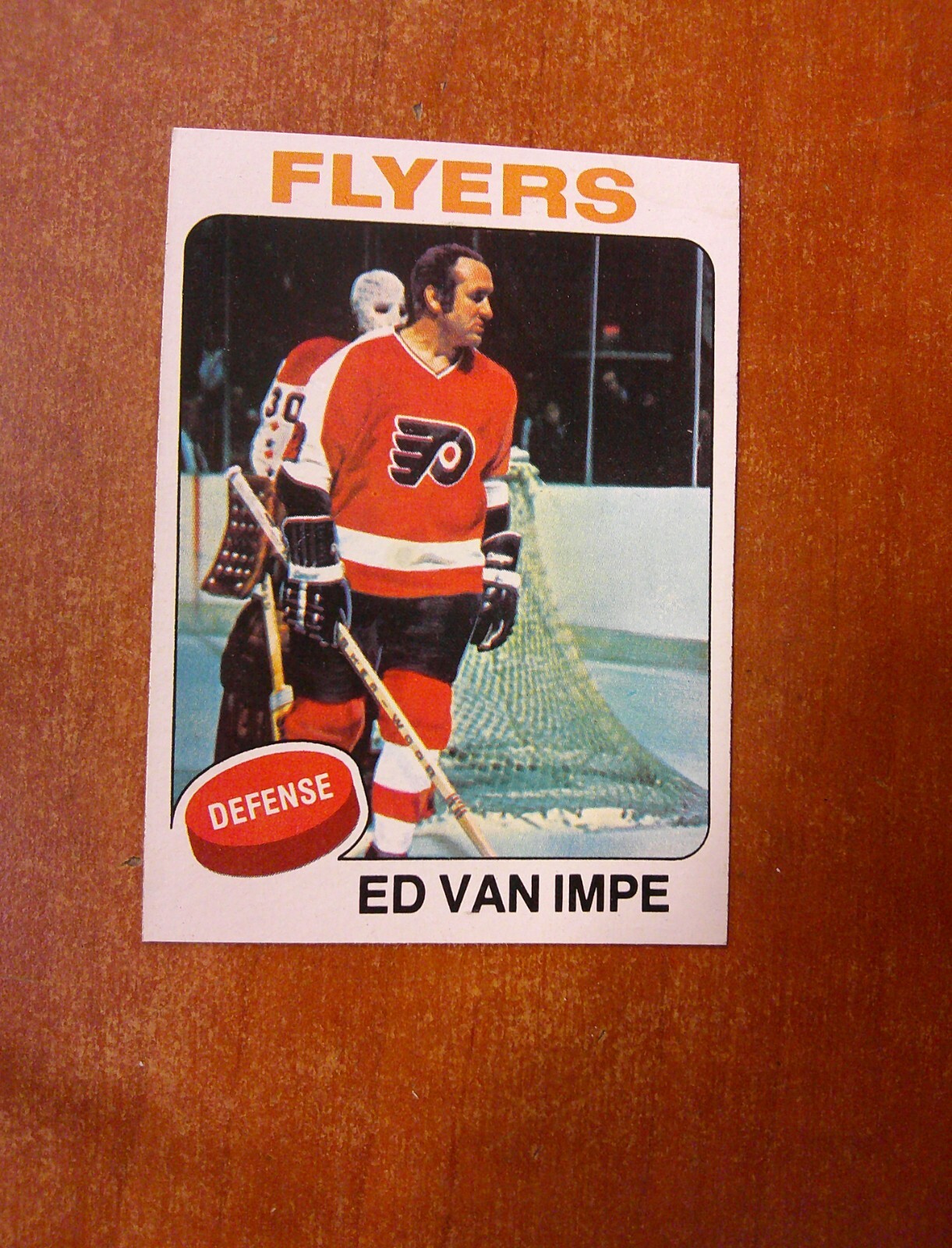 1975-76 Topps Ice Hockey Ed Van Impe #38  - MINT - PACK FRESH 🔥