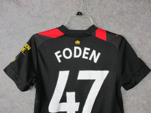 Camiseta Manchester City Hombre Pequeña Roja Phil Foden #47 Puma 22/23 Fútbol Fútbol - Imagen 17 de 20