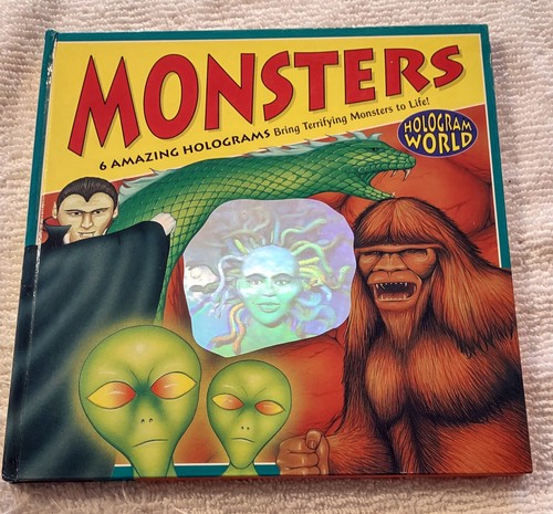 Monsters 6 Amazing Hologram Book. - Picture 1 of 7