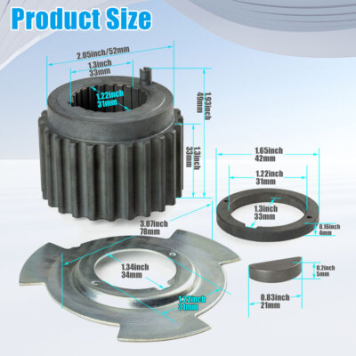 MD184894 Crankshaft Gear Sprocket Sensor Blade&Spacer For MD184894 Crankshaft Gear Sprocket Sensor Blade&Spacer For