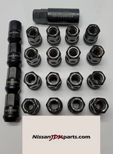 GENUINE Nissan NISMO Forged Steel Open Ended Lug Nuts 40220-TUN01