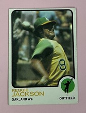 1973 Topps #255 Reggie Jackson VG-VGEX