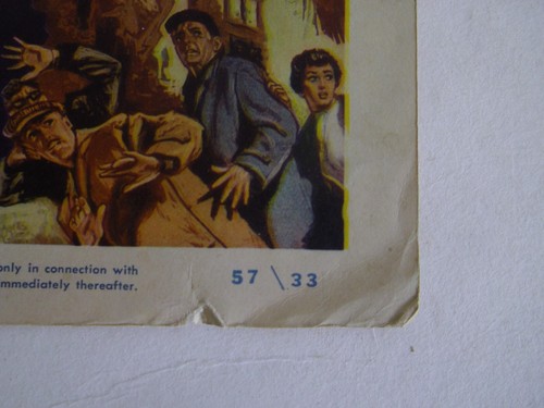 X the UNKNOWN Orig. SCI-FI Lobby Card #4 - 1956 FINE Cond. - Picture 4 of 12