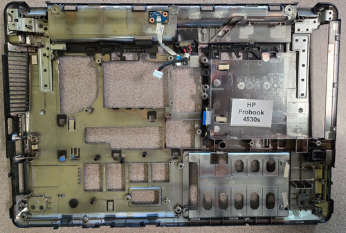 HP ProBook 4530s Bottom Case Cover Base 646261-001 OEM - Foto 2 di 2
