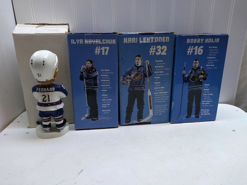 Atlanta Thrashers Hockey Bobble Heads Kovalchuk Heatley Lehtonen Holik Dafoe Odg - Picture 2 of 19