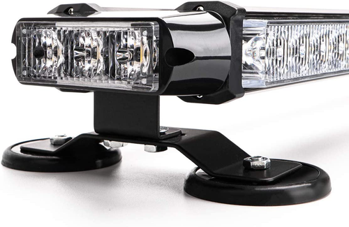 26.5" Amber Yellow 54 LED Automotive Rooftop Beacon Warning Emergency Flashing S - Picture 5 of 8