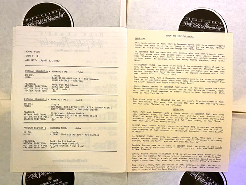 4/17/82 DICK CLARK's RR&R PRESENTS JOHNNY MATHIS, 8 JOHNNY INTERVIEWS, 12 HITS - Picture 5 of 6