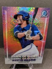 Austin Martin #DG-10 - 2021 Bowman Chrome Rookie -Dawn of Glory - Blue Jays Mojo