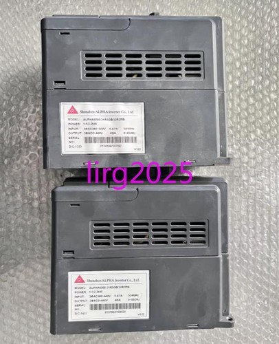 1pc used Alpha ALPHA6000-31R5GB/32R2PB inverter 1.5/2.2KW 380V - Picture 2 of 3
