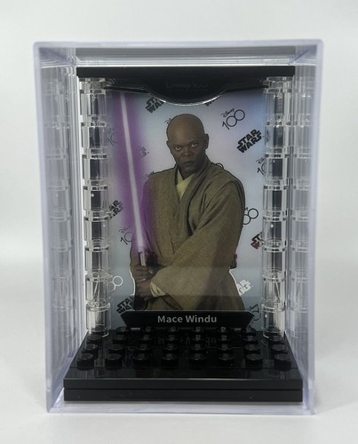 Collectible Force Pack Minifigure Display Case For Lego Star Wars Mace Windu - Picture 1 of 5
