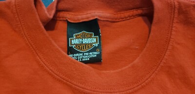Harley Davidson red fire flamered TシャツXL Sturgis Harley-Davidson® Men's Power Vintage Red Short