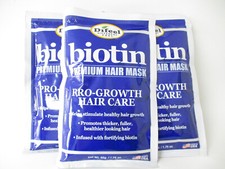 Difeel Biotin Premium Hair Mask Pro-Growth Hair Care 1.75 oz - 3 PACK