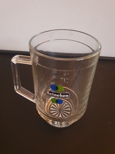 Zwei alte Heineken Bier Pint Glaskrüge schwer dick - Bild 5 von 7