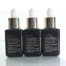 3 ESTEE LAUDER ADVANCED NIGHT REPAIR SYNCHRONIZED RECOVERY COMPLEX .5 OZ ea