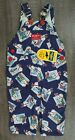 Baby Boy Clothes New Vintage Oshkosh B'Gosh 3-6 Month Postcard Overalls