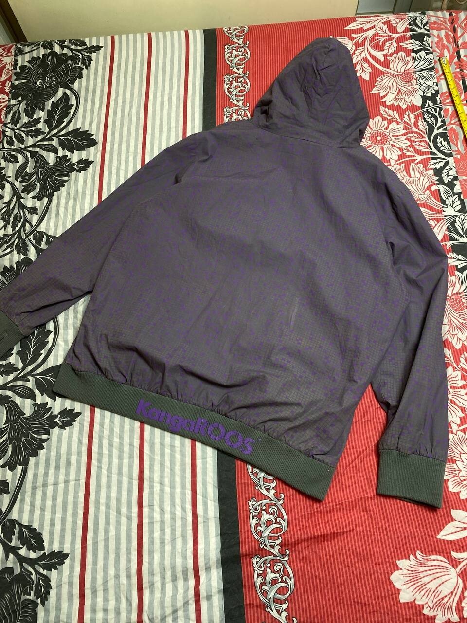 KangaROOS Nylon Bomber Jacket Full Zip Oversized Men’s Hiking Size EUR 50-image