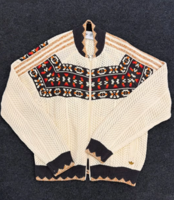 CLOT x Adidas Originals Crochet SST Knit Zipper Track Top