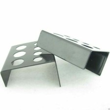 New Two Black Metal Tattoo Ink Cap Cup Holder For Machine Gun Kit Set Supply