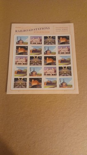 2023 US Stamps Year Set - Imperforate No Die Cut Issues 17 Forever Sheets MNH - Imagen 7 de 18