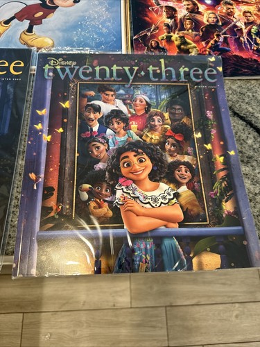 Disney Twenty-Three Magazine 8 Issues Star Wars Encanto Avatar Wish 2 Sealed! - Picture 3 of 10
