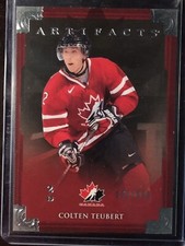 2013-14 Artifacts Team Canada 092/999 Colten Teubert Edmonton Oilers
