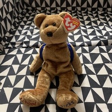 Ty Beanie Babies Collection ABC's School Rocks 9" Plush Beanbag RARE Date Error