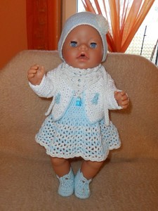 Fuchs Puppenbekleidung für eine 43 cm große Puppe ; 7 teiliges Jungen Set Fuchs Puppenbekleidung für eine 43 cm große Puppe ; 7 teiliges Jungen Set