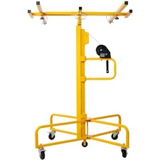 13FT Drywall Lifter Panel Hoist Jack Rolling Caster Construction Tools 150lbs