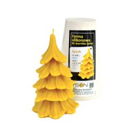 KerzengießForm Fichte Silikonformen Kerzenformen Weihnachten Weihnachtsbaum
