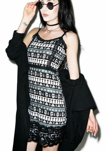 Too Fast 'Evil Aztec' XL Curse dress - Bild 1 von 4