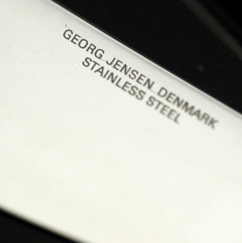 Georg Jensen. Stainless Luncheon Knife 024 - Mirror Polished - Prisme - New - Picture 2 of 2